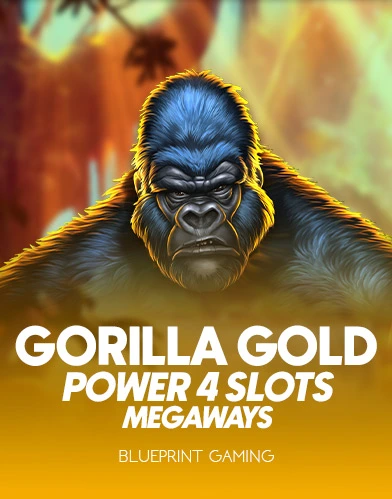 Gorilla Gold Power 5 Slots Megaways Gorilla-Thema mit fünf verbundene Megaways-Spielfelder
